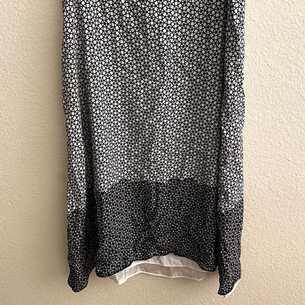 Studio M sz:xs Black & White Contrast Shift Dress - Picture 4 of 11